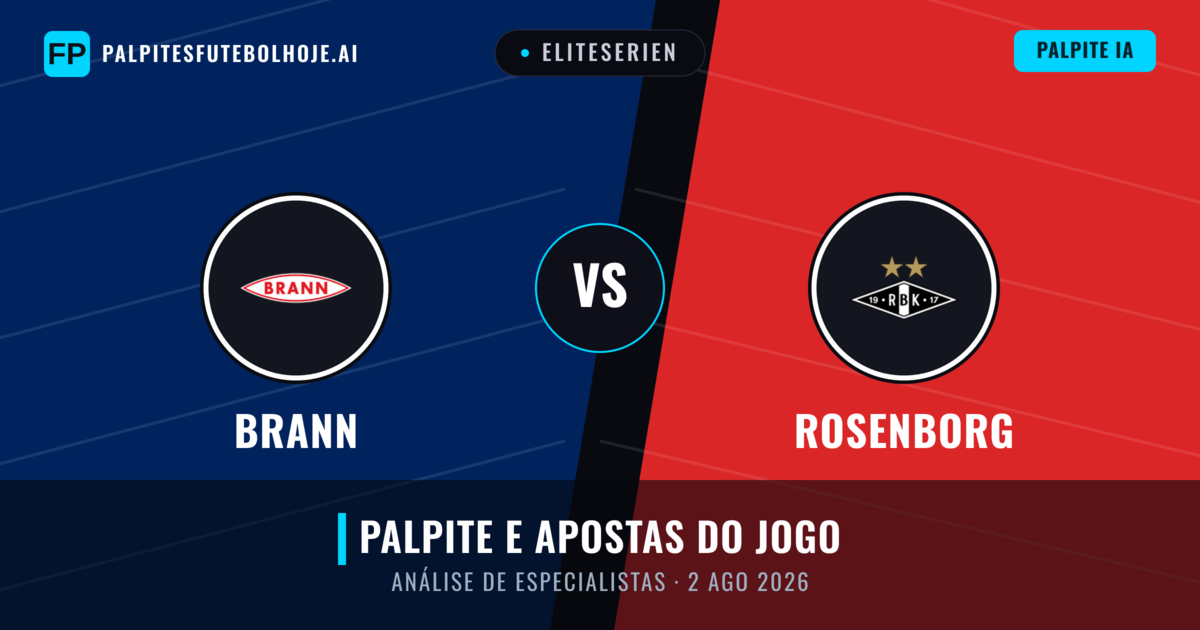 Brann vs Rosenborg — prognóstico e prévia do jogo