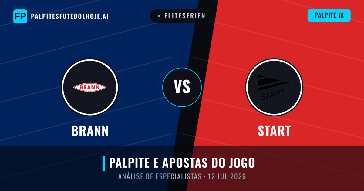 Brann vs Start — prognóstico e prévia do jogo