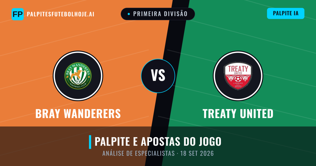 Bray Wanderers vs Treaty United — prognóstico e prévia do jogo