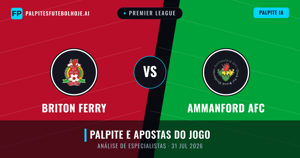 Briton Ferry vs Ammanford AFC — prognóstico e prévia do jogo