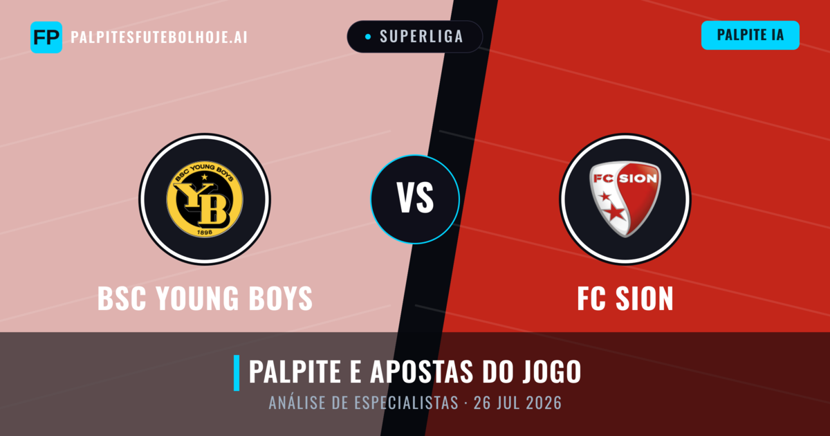 BSC Young Boys vs FC Sion — prognóstico e prévia do jogo