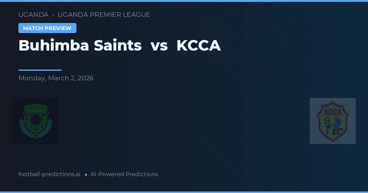 Santos Buhimba vs KCCA — prognóstico e prévia do jogo