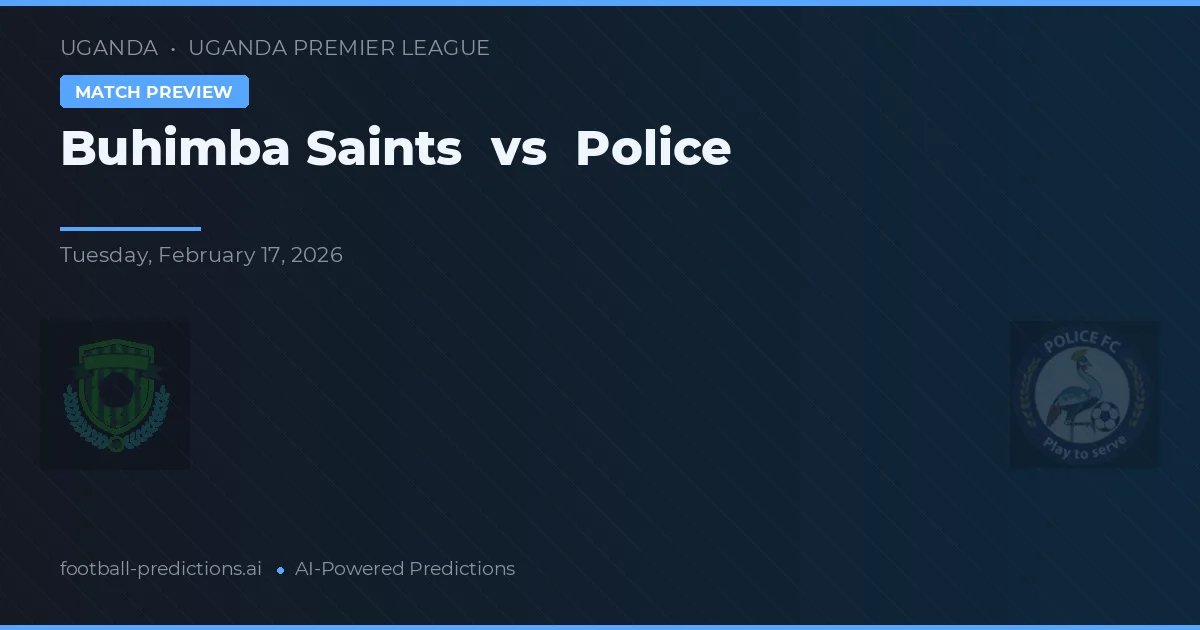 Santos Buhimba vs Police — prognóstico e prévia do jogo