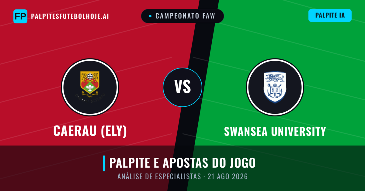 Caerau (Ely) vs Swansea University — prognóstico e prévia do jogo