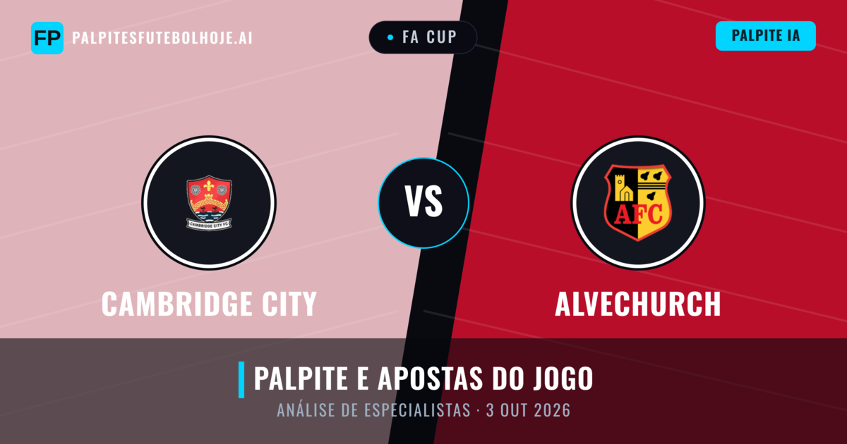 Cambridge City vs Alvechurch — prognóstico e prévia do jogo
