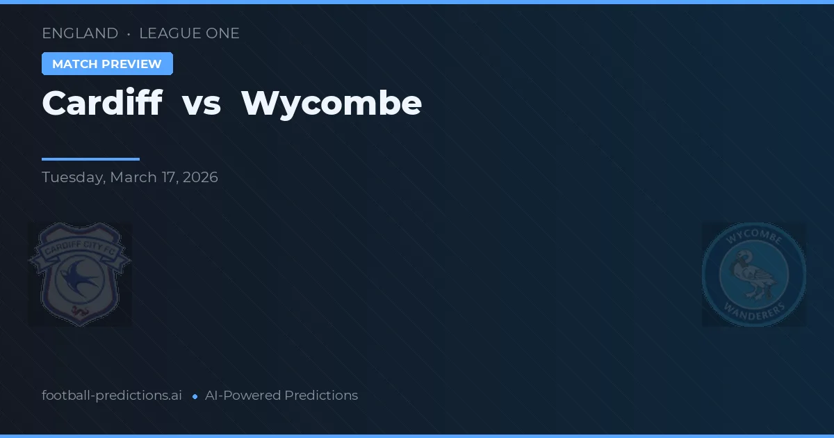 Cardiff vs Wycombe — prognóstico e prévia do jogo