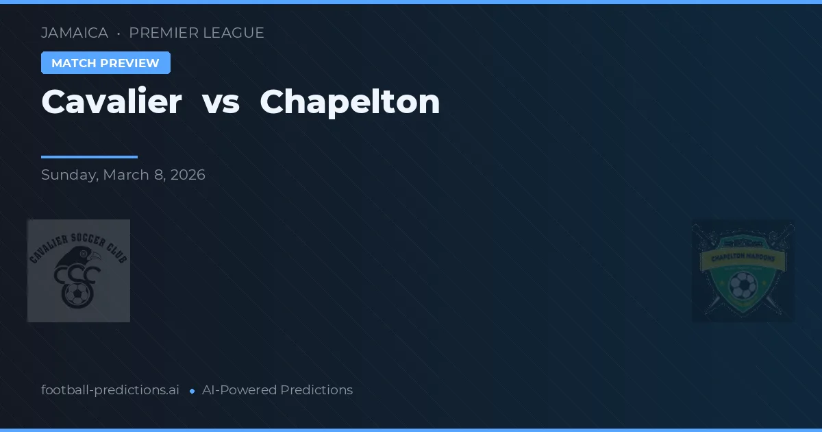 Cavalier vs Chapelton — prognóstico e prévia do jogo