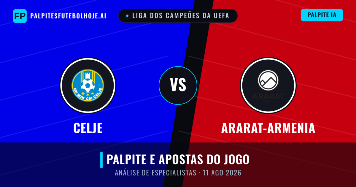 Celje vs Ararat-Armenia — prognóstico e prévia do jogo