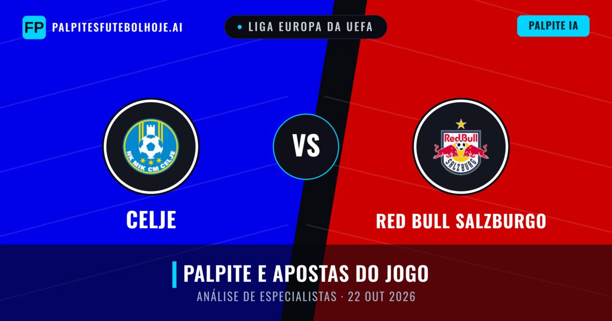Celje vs Red Bull Salzburgo — prognóstico e prévia do jogo