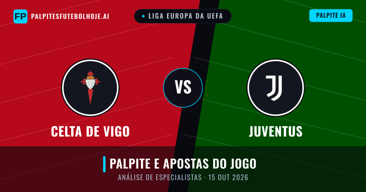 Celta de Vigo vs Juventus — prognóstico e prévia do jogo