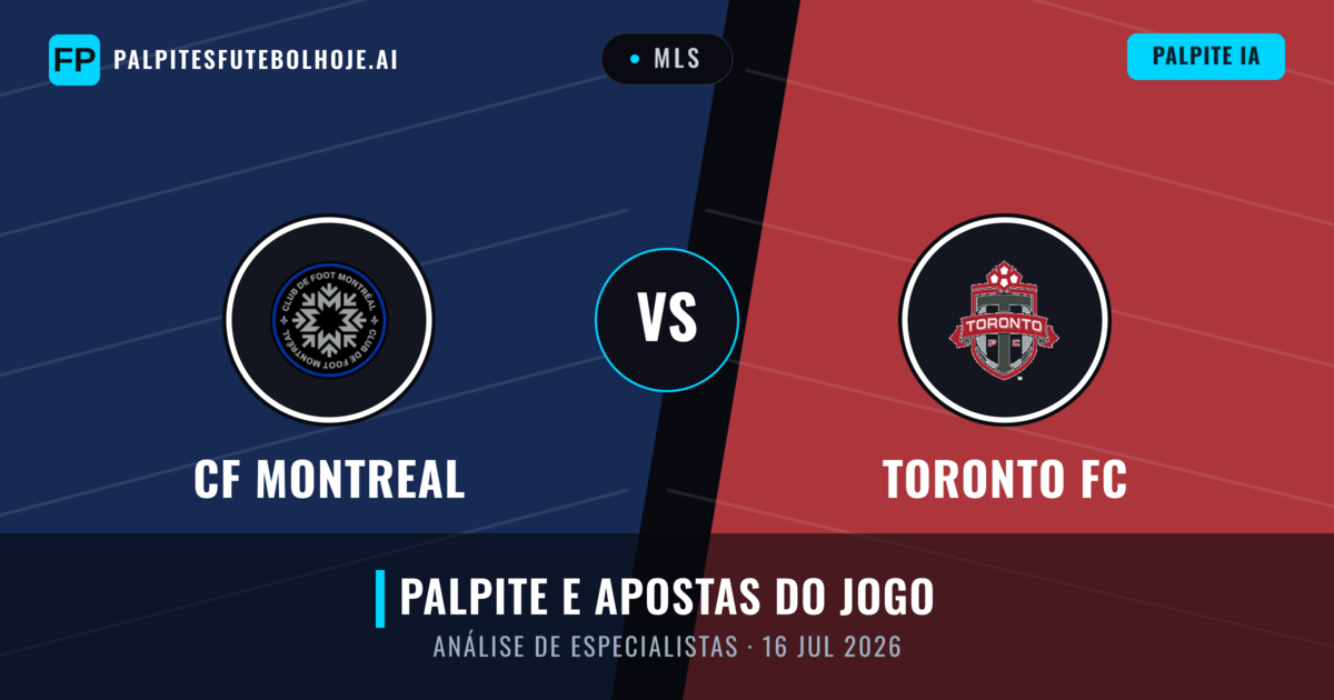 CF Montreal vs Toronto FC — prognóstico e prévia do jogo