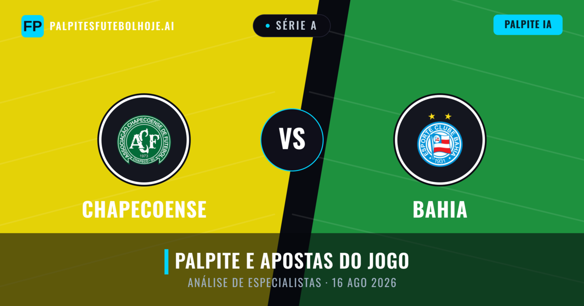 Chapecoense vs Bahia — prognóstico e prévia do jogo