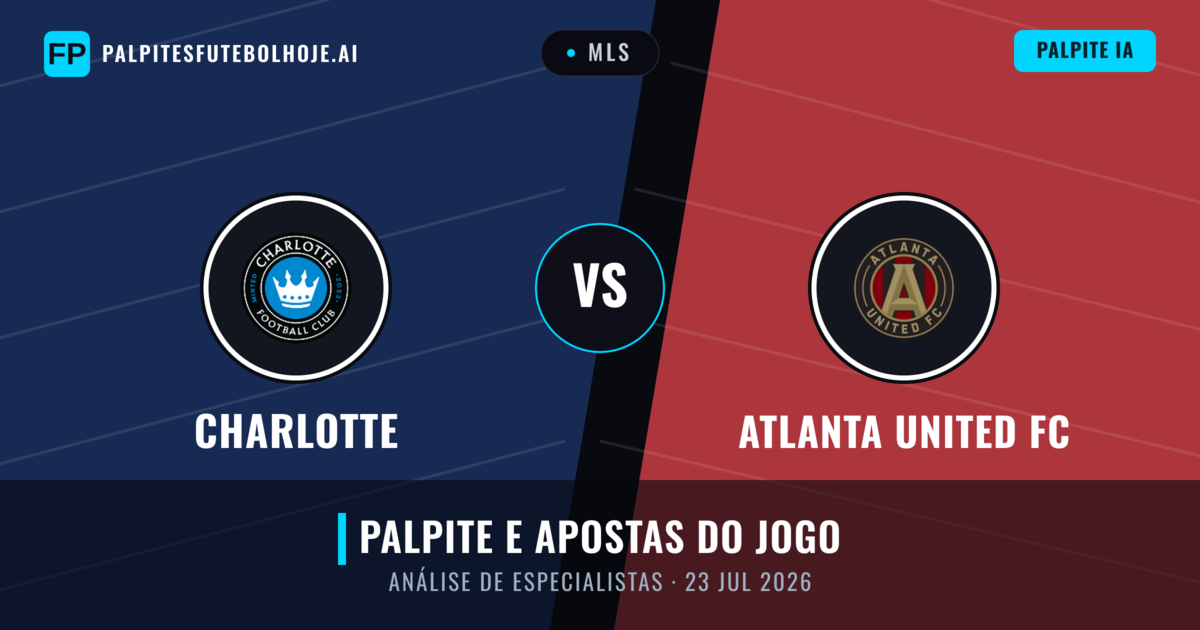 Charlotte vs Atlanta United FC — prognóstico e prévia do jogo
