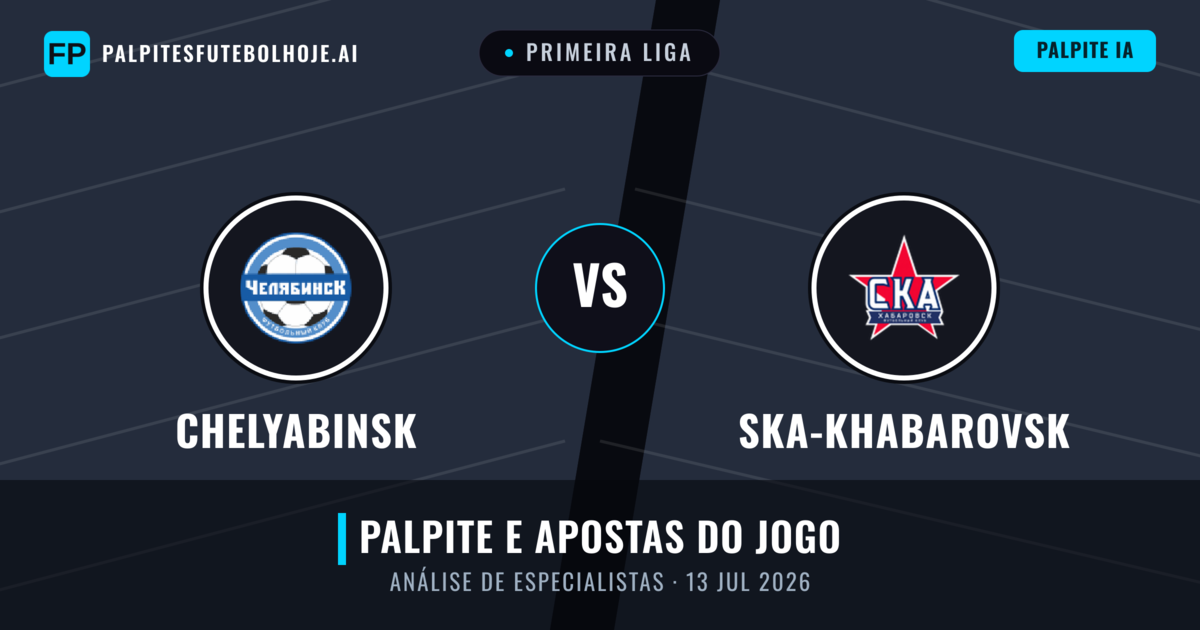 Chelyabinsk vs Ska-Khabarovsk — prognóstico e prévia do jogo