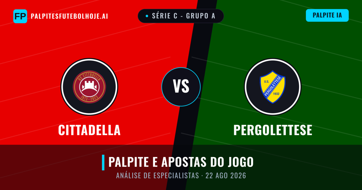 Cittadella vs Pergolettese — prognóstico e prévia do jogo