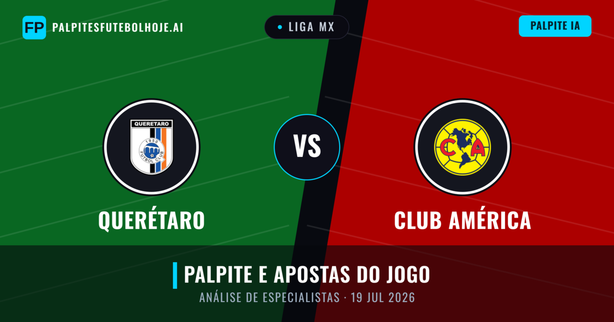 Querétaro vs Club América — prognóstico e prévia do jogo
