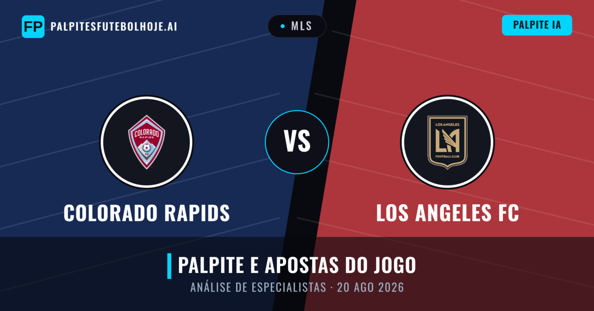 Colorado Rapids vs Los Angeles FC — prognóstico e prévia do jogo