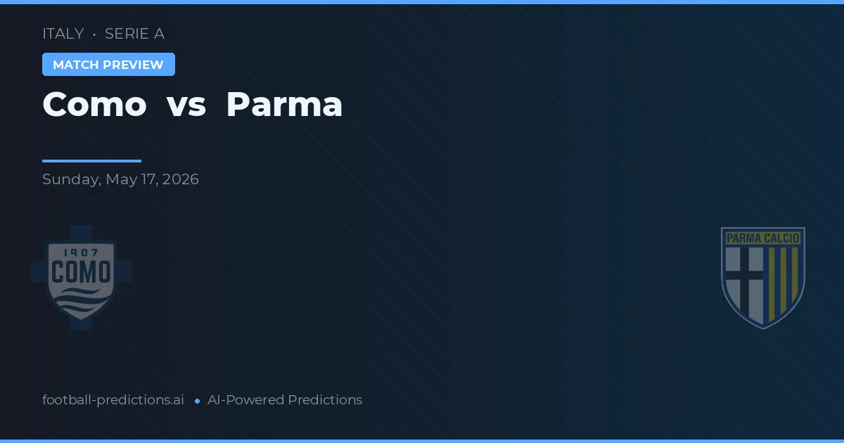 Como vs Parma — prognóstico e prévia do jogo