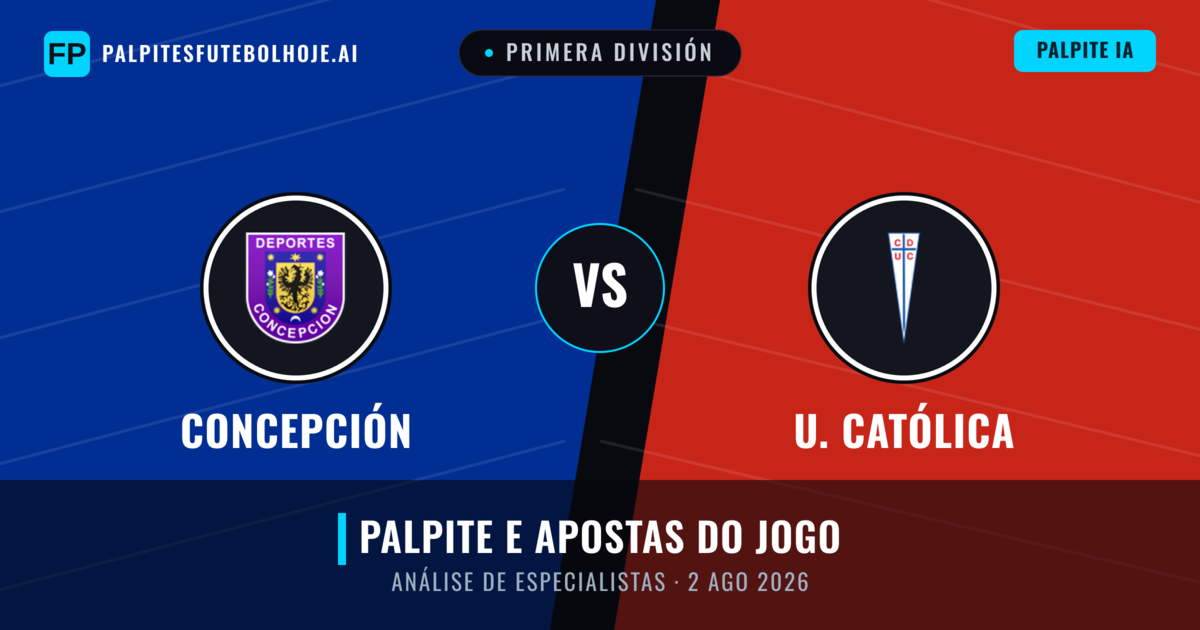 Concepción vs U. Católica — prognóstico e prévia do jogo