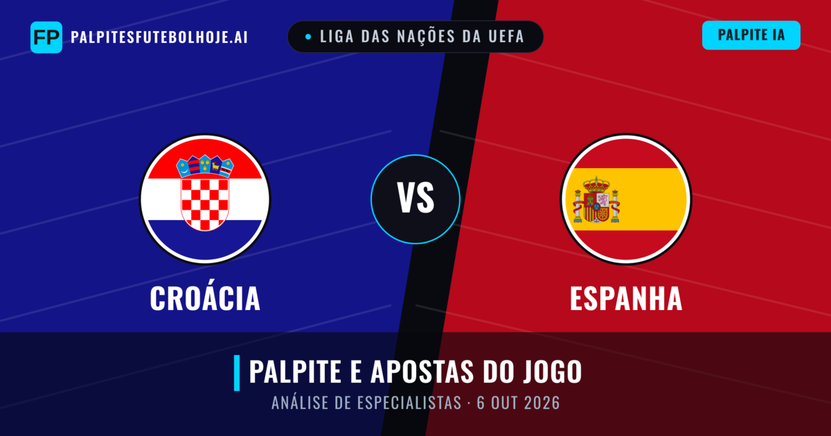 Croácia vs Espanha — prognóstico e prévia do jogo