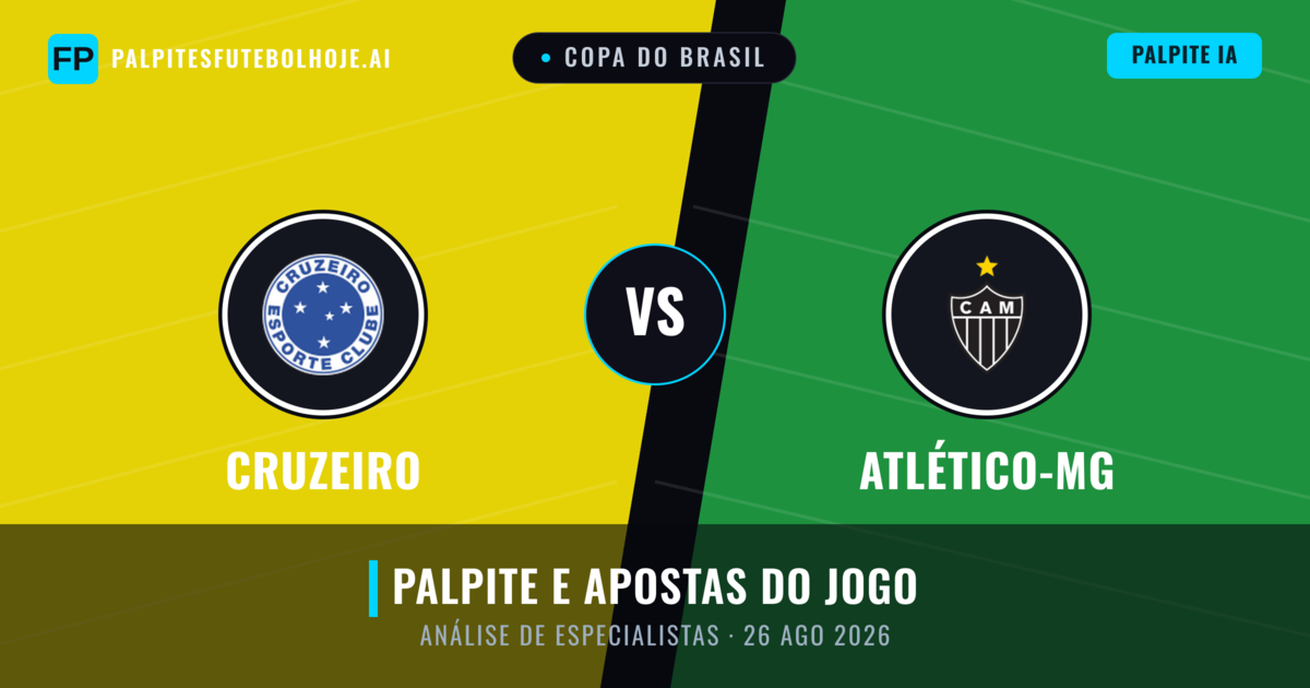 Cruzeiro vs Atlético-MG — prognóstico e prévia do jogo