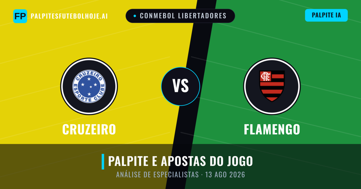 Cruzeiro vs Flamengo — prognóstico e prévia do jogo