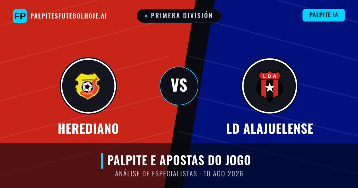 Herediano vs LD Alajuelense — prognóstico e prévia do jogo