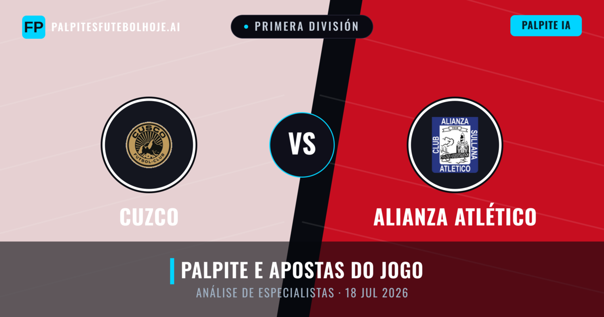 Cuzco vs Alianza Atlético — prognóstico e prévia do jogo