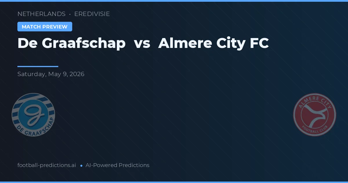 De Graafschap vs Almere City FC — prognóstico e prévia do jogo