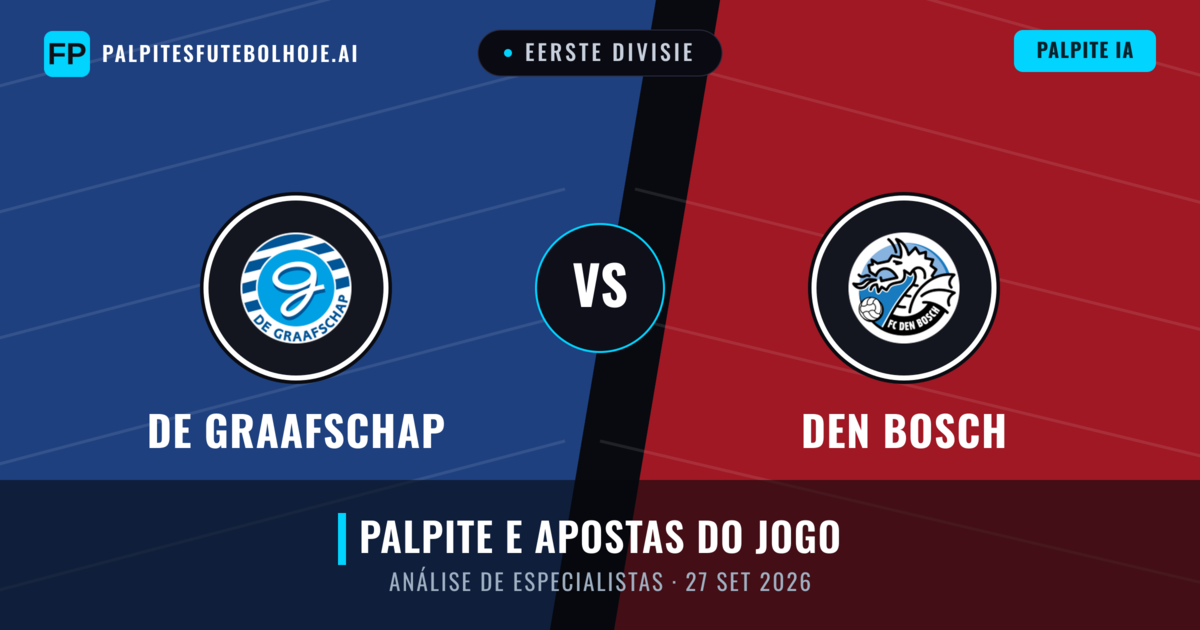 De Graafschap vs Den Bosch — prognóstico e prévia do jogo