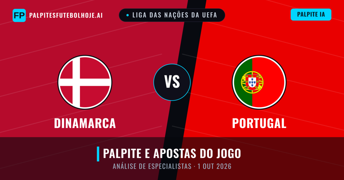 Dinamarca vs Portugal — prognóstico e prévia do jogo