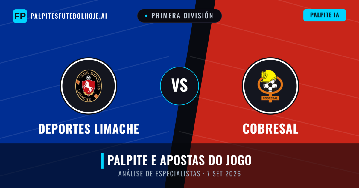 Deportes Limache vs Cobresal — prognóstico e prévia do jogo