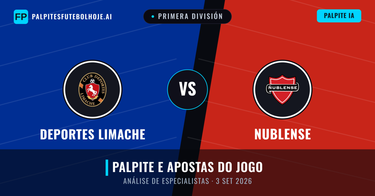 Deportes Limache vs Nublense — prognóstico e prévia do jogo