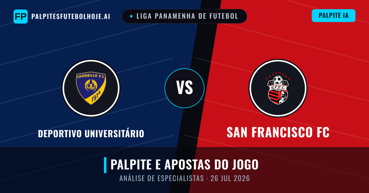Deportivo Universitário vs San Francisco FC — prognóstico e prévia do jogo