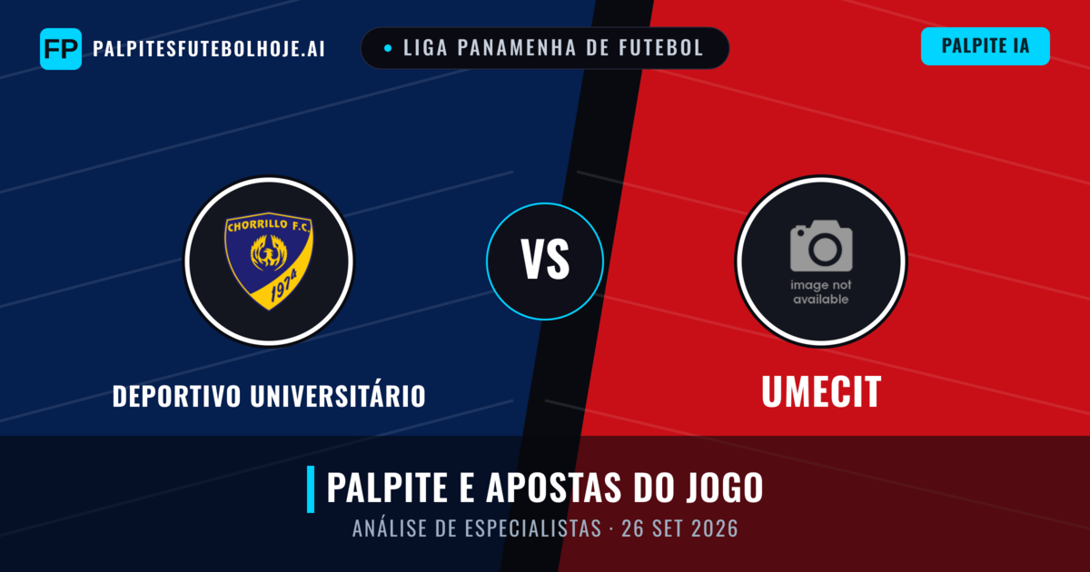 Deportivo Universitário vs UMECIT — prognóstico e prévia do jogo
