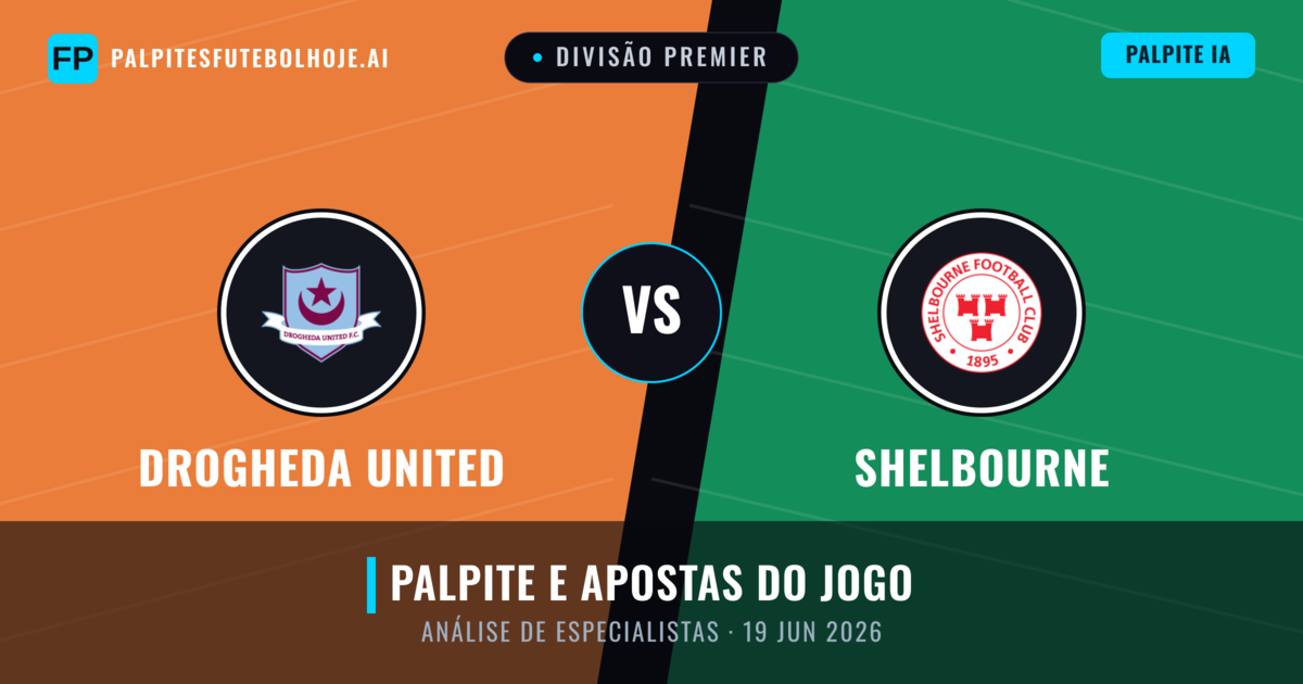 Drogheda United vs Shelbourne — prognóstico e prévia do jogo