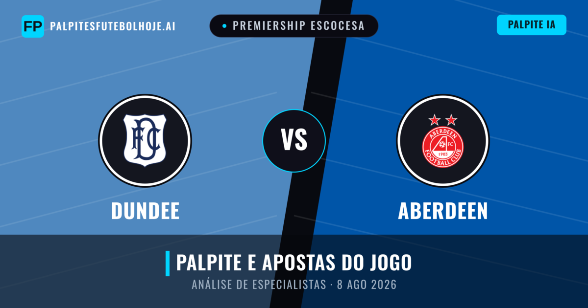 Dundee vs Aberdeen — prognóstico e prévia do jogo