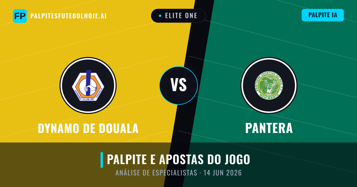 Dynamo de Douala vs Pantera — prognóstico e prévia do jogo