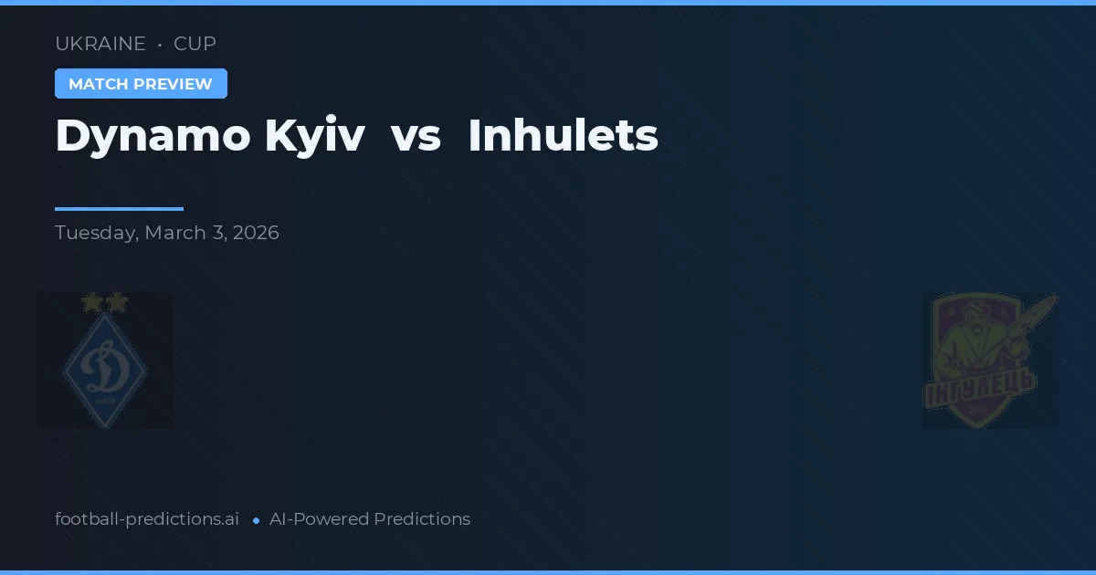Dínamo de Kiev vs Inhulets — prognóstico e prévia do jogo