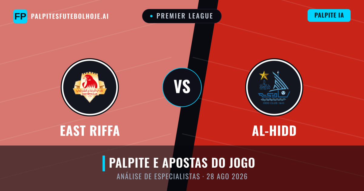 East Riffa vs Al-Hidd — prognóstico e prévia do jogo