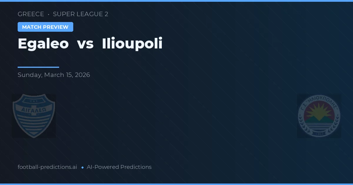Egaleo vs Juventud Torremolinos — prognóstico e prévia do jogo
