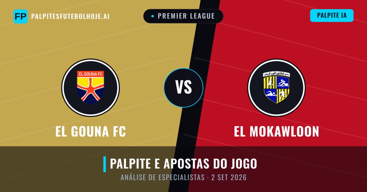 El Gouna FC vs El Mokawloon — prognóstico e prévia do jogo