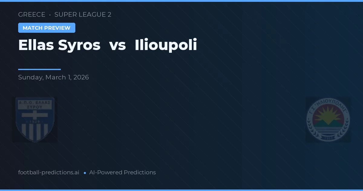 Ellas Syros vs Juventud Torremolinos — prognóstico e prévia do jogo