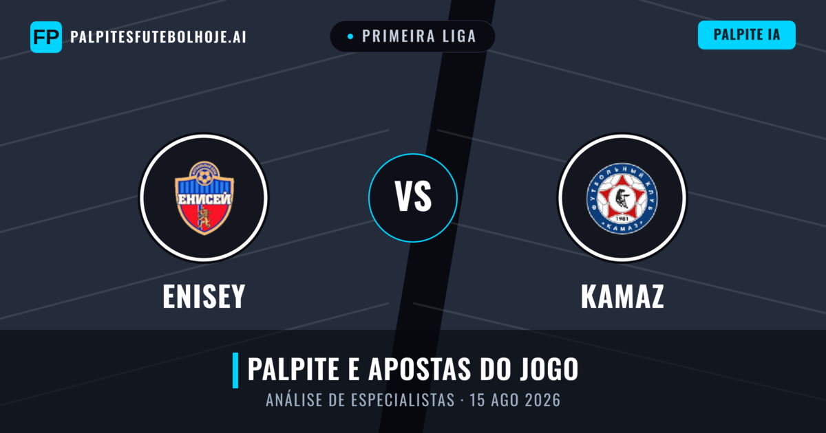 Enisey vs KAMAZ — prognóstico e prévia do jogo