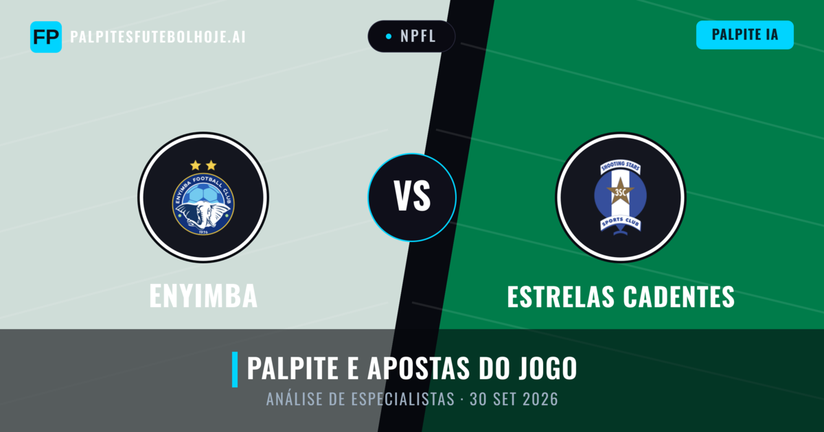 Enyimba vs Estrelas Cadentes — prognóstico e prévia do jogo