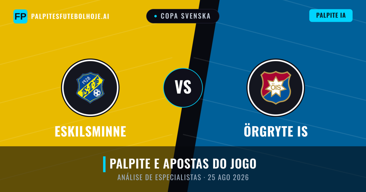 Eskilsminne vs Örgryte IS — prognóstico e prévia do jogo