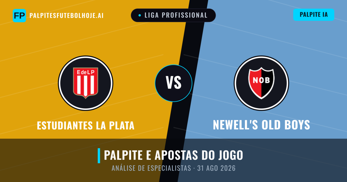 Estudiantes La Plata vs Newell's Old Boys — prognóstico e prévia do jogo