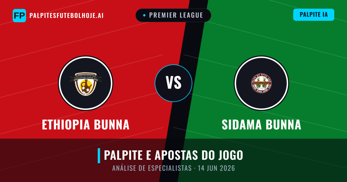 Ethiopia Bunna vs Sidama Bunna — prognóstico e prévia do jogo