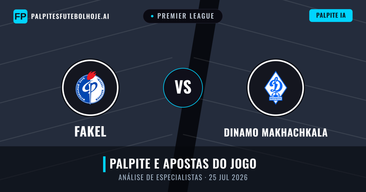 Fakel vs Dinamo Makhachkala — prognóstico e prévia do jogo