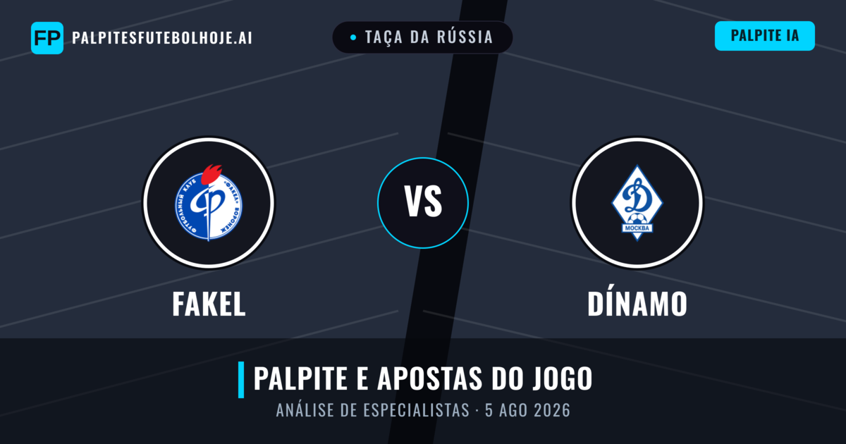 Fakel vs Dínamo — prognóstico e prévia do jogo